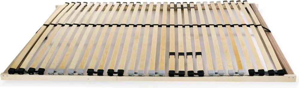 246448 vidaXL Подматрачна рамка с 28 ламела, 7 зони, 140x200 см