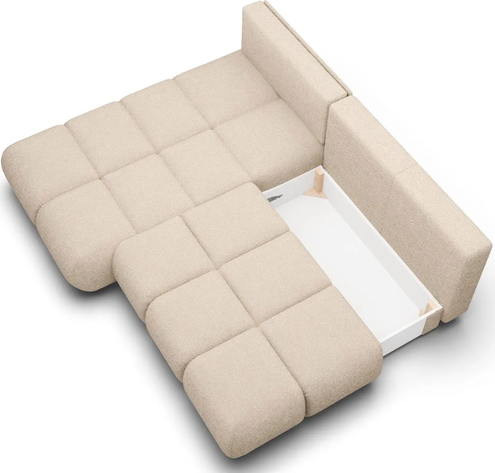 Ъглов Диван Лимо - Бежов - Ляв