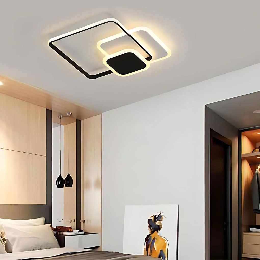 Плафон LHJ079-C BLACK/WHITE LED