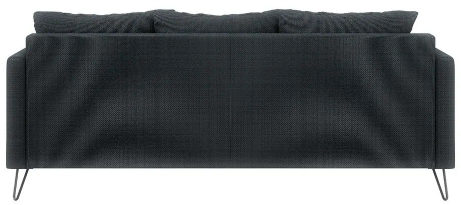 Тъмносив шенилов диван 200 cm Freya – Ropez