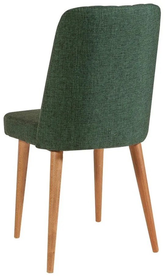 Зелен кадифен стол за хранене Stormi Sandalye - Kalune Design