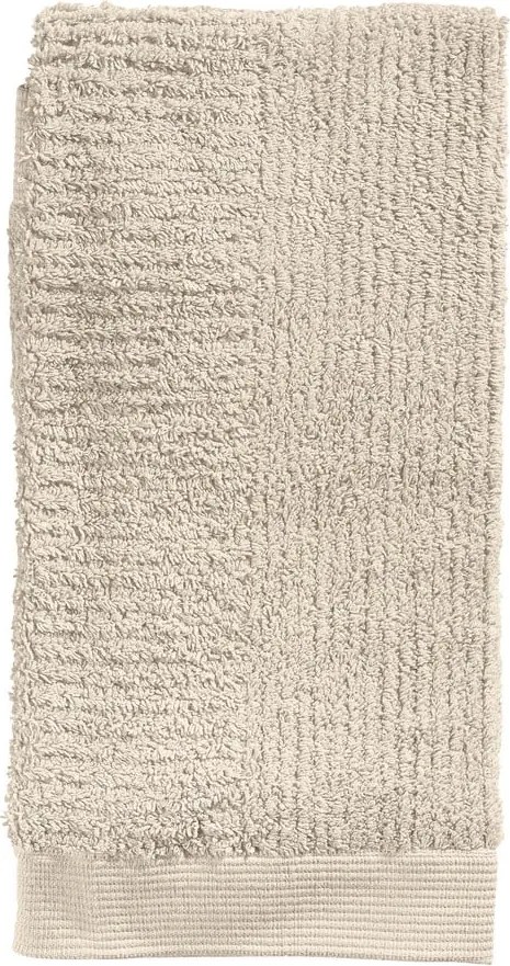 Кремава памучна кърпа от тери 50x100 cm Classic – Zone