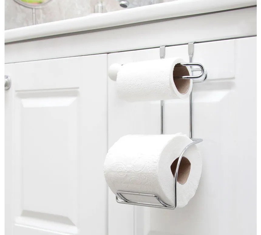 ПОСТАВКА ЗА ТОАЛЕТНА ХАРТИЯ TEKNO TEL SF-282 , ДВОЙНА , окачена система