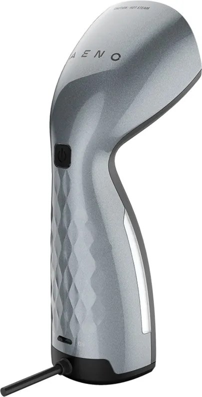 Уред за гладене с пара Aeno G2S AGS0002, 1190W, 24 г/мин, 110 мл, Система против котлен камък, Черен/сив