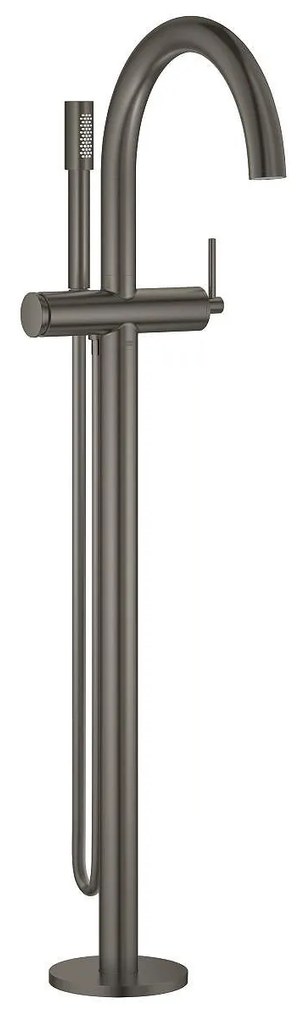 Едноръкохватков смесител за вана, 32653AL3, подов монтаж