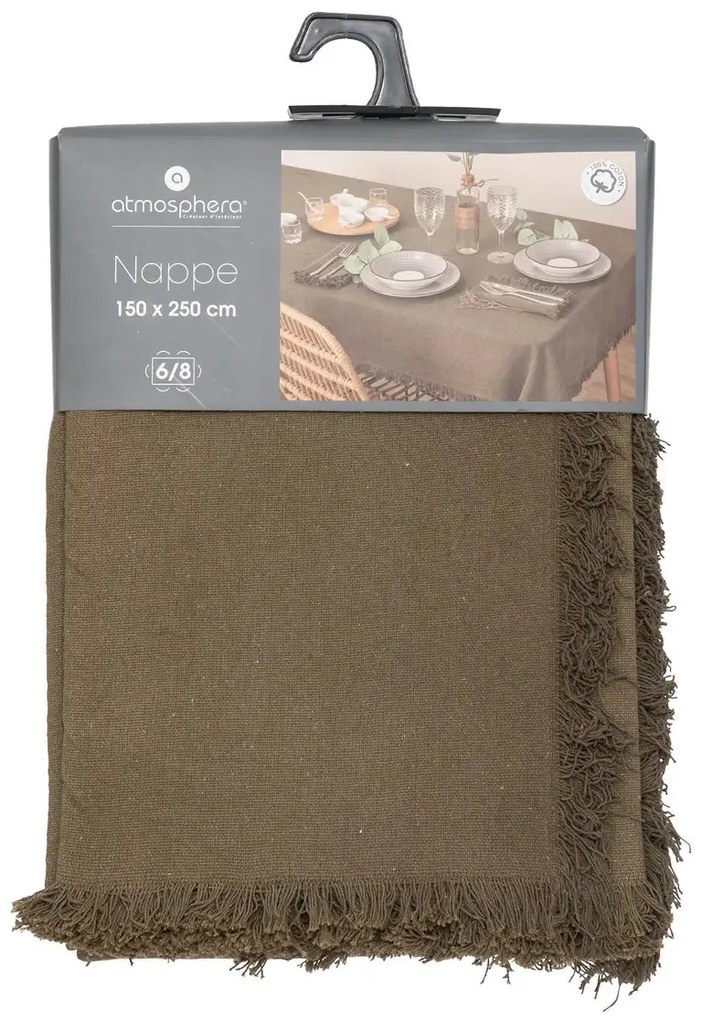 Покривка за маса atmosphera Nappe, 150x250 cm - Бял