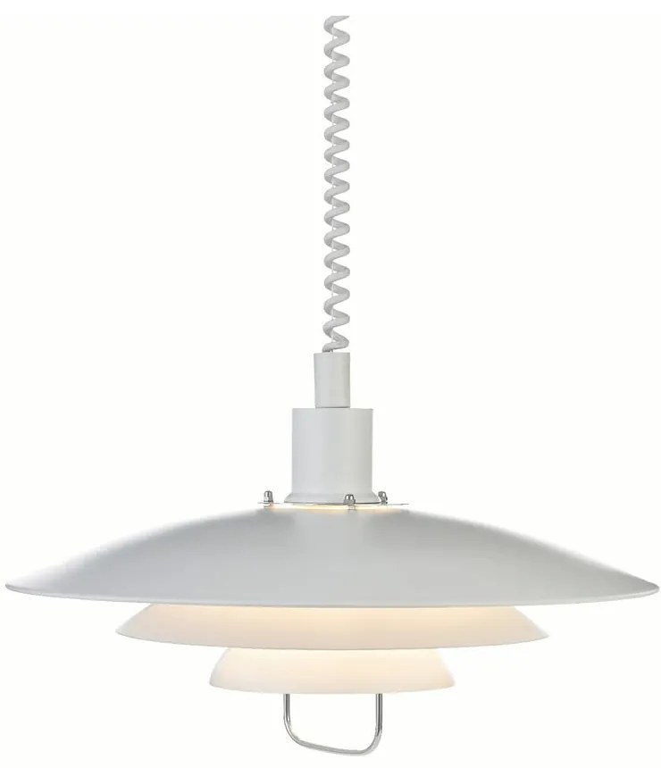 Бяла висяща лампа Kikrenes, ø 48 cm Kirkenes - Markslöjd