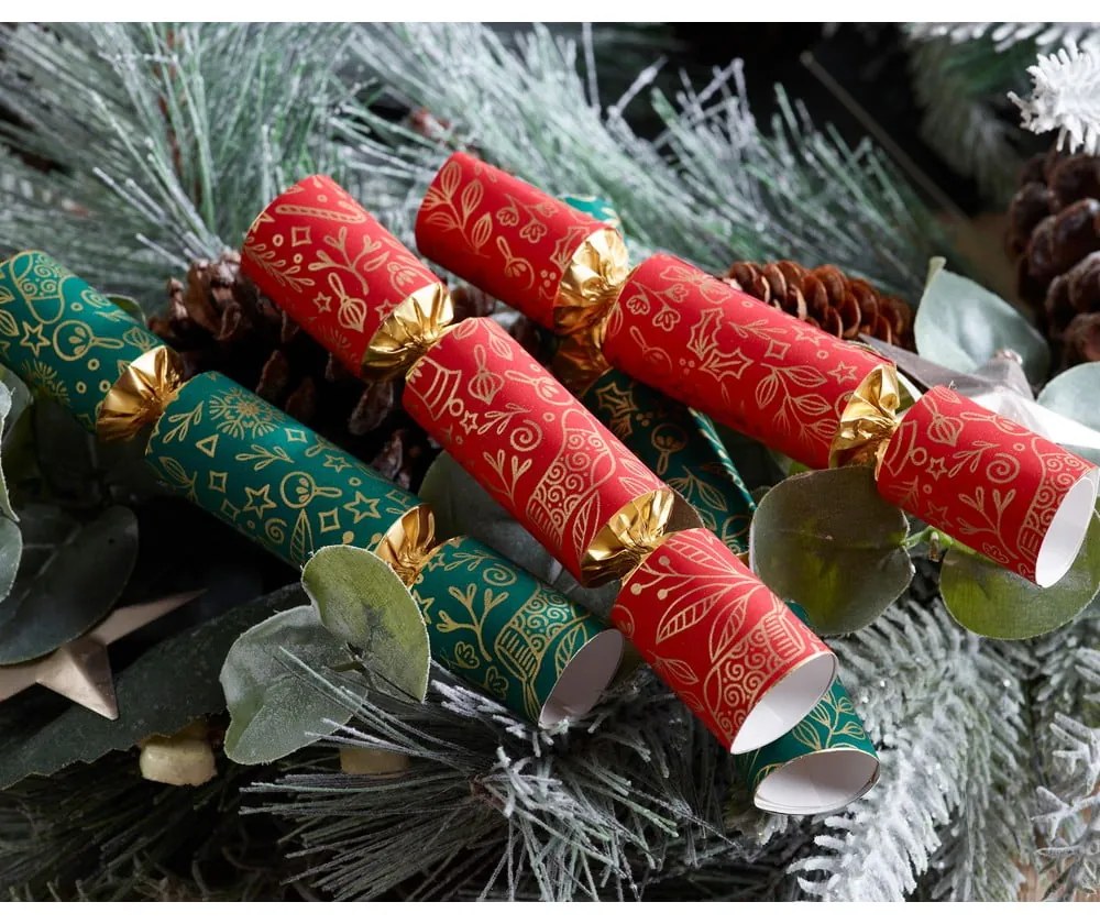 Коледни крекери в комплект от 8 бр. Bon Bon – Robin Reed