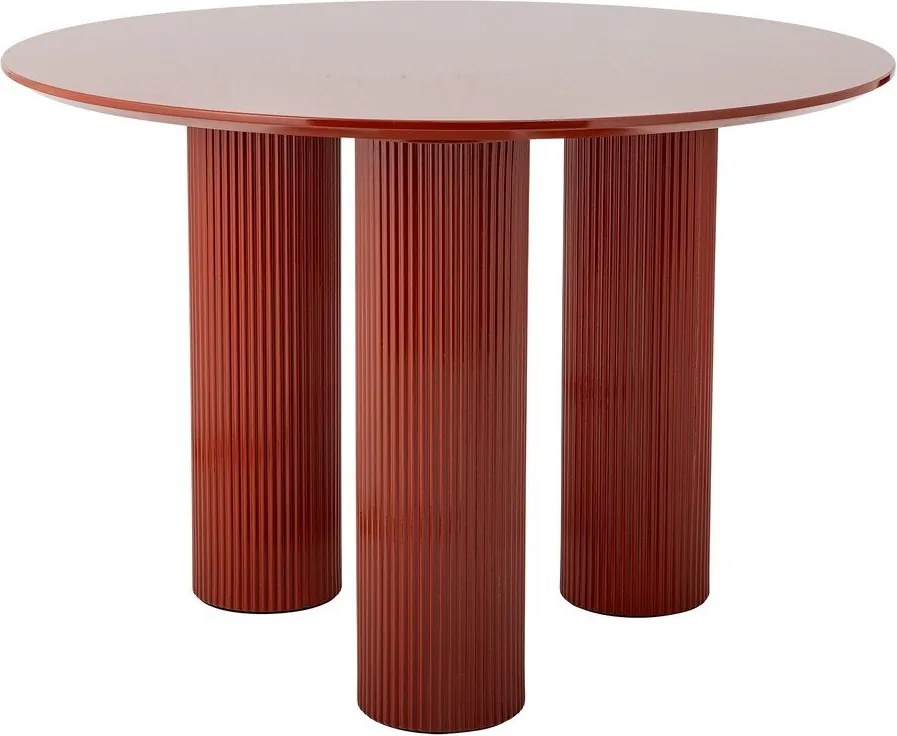 Гланцова кръгла трапезна маса ø 110 cm Della – Bloomingville