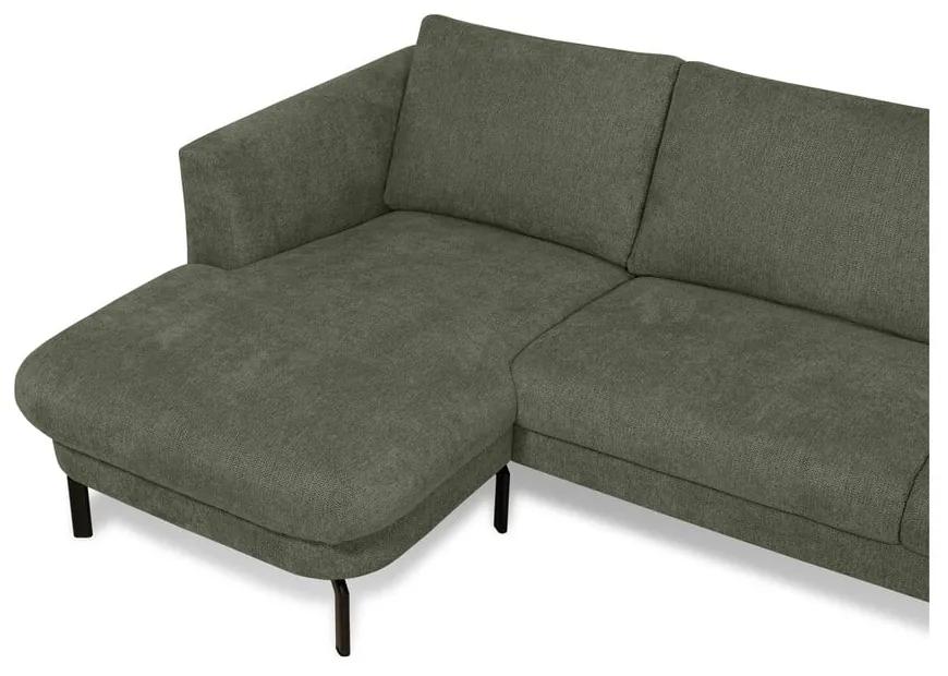 Тъмнозелен ъглов диван (ляв ъгъл) Gomero – Scandic