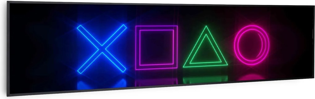 Klarstein Wonderwall Air Art Smart, инфрачервен отоплител, игра, 120 х 30 см., 350 W