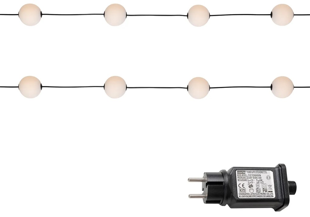 Модерни външни гирлянди 8М с LED 14-светлини - Malai