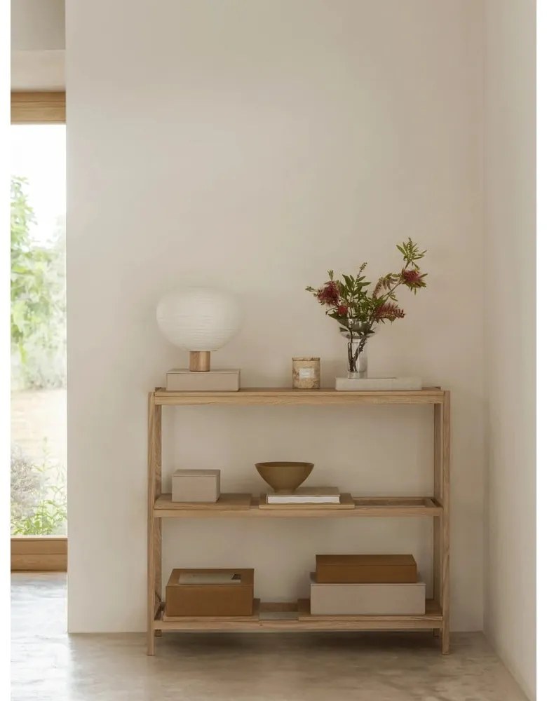 Бяла настолна лампа (височина 32 cm) Kami – Blomus