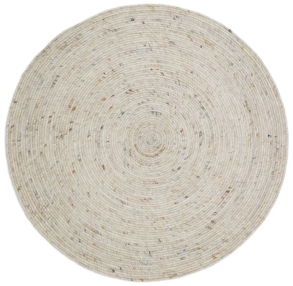 Кремав детски килим ø 140 cm Neethu Avoine – Nattiot