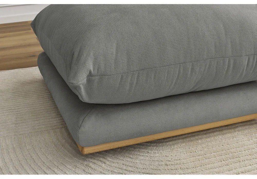 Сива табуретка Ernest – Bobochic Paris