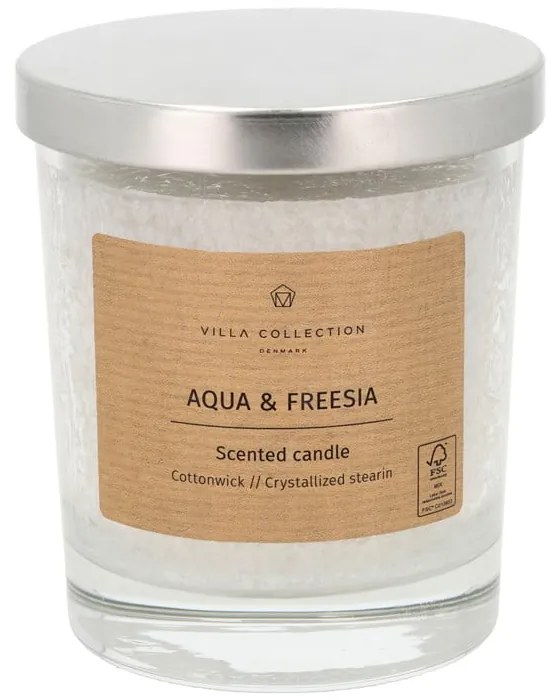 Ароматна свещ с време на горене 40 h Kras: Aqua &amp; Freesia – Villa Collection