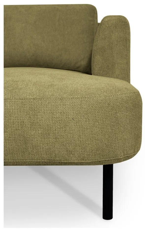 Ъглов диван в цвят горчица (ляв ъгъл/"U" форма) Hero – Scandic