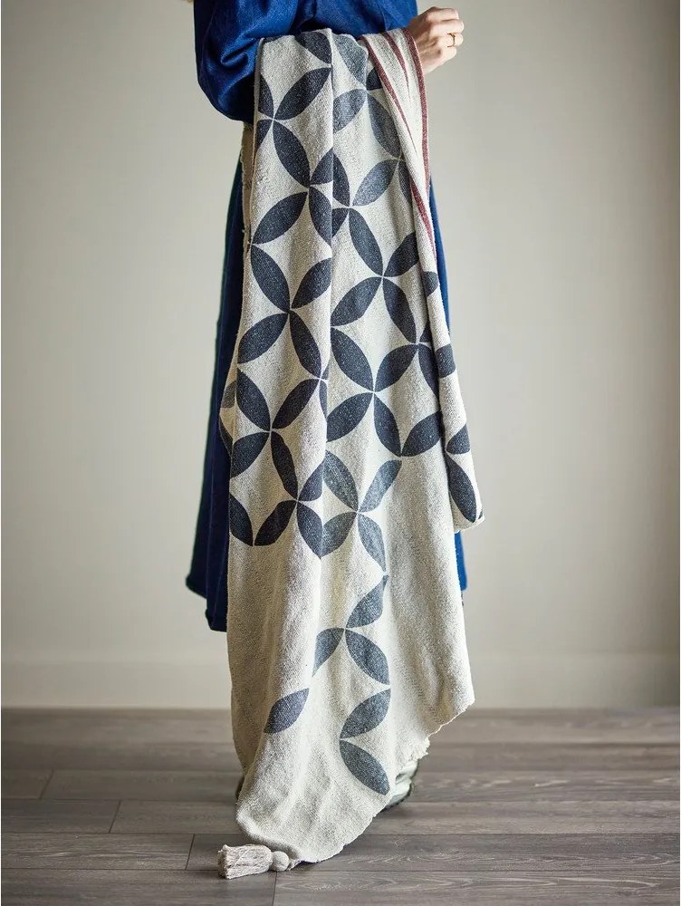 Одеяло със смес от памук 130x155 cm Forma – Bloomingville