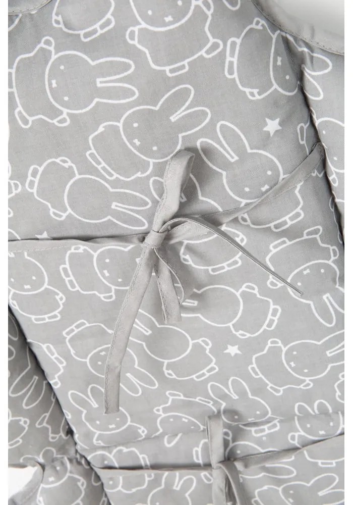 Сива подложка за детски стол за хранене Miffy – Roba