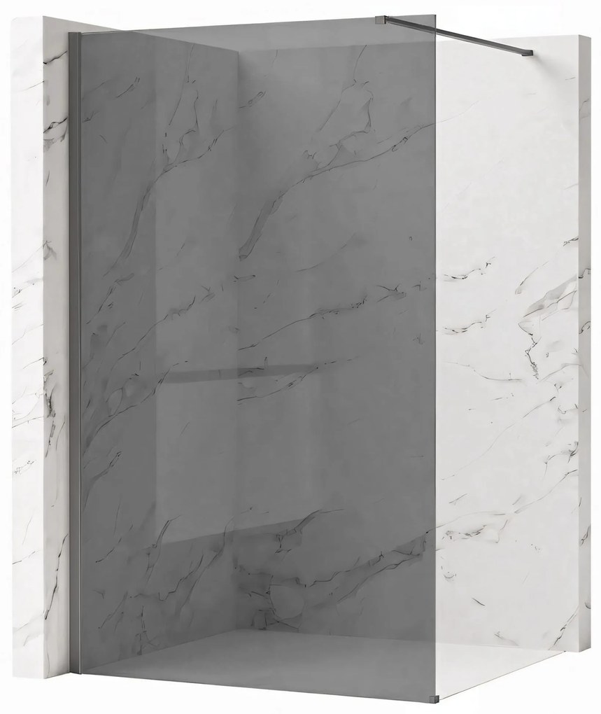Параван за душ Rea Flexi Grey / Titan 100