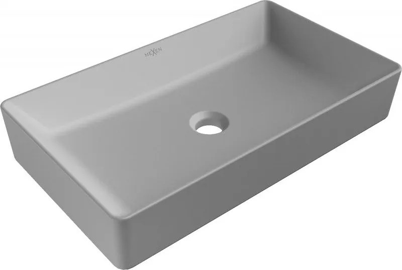 Mexen Nadia плотова мивка 62 x 35 см, светлосива матова - 21616061
