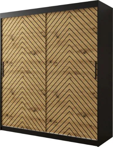 Плъзгащ се гардероб Jodelka-Mauro-Artisan-Дължина: 180 cm