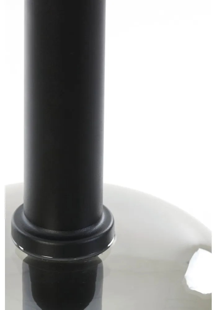 Сива лампа за таван със стъклен абажур ø 21 cm Lekar - Light &amp; Living