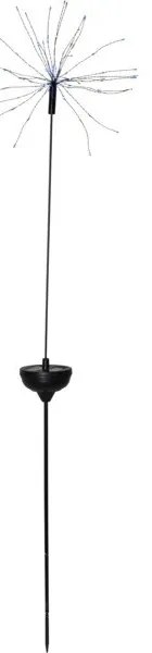 Външно соларно LED осветително тяло с цветни диоди, височина 100 cm Firework - Star Trading