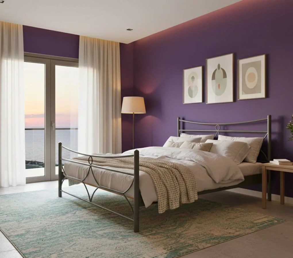 Легло Pier-140x190-Silver Σφυρίλατο-Με ποδαρικό