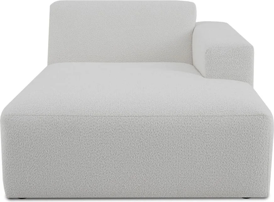 Бял модулен диван от букле (десен ъгъл) Roxy – Scandic