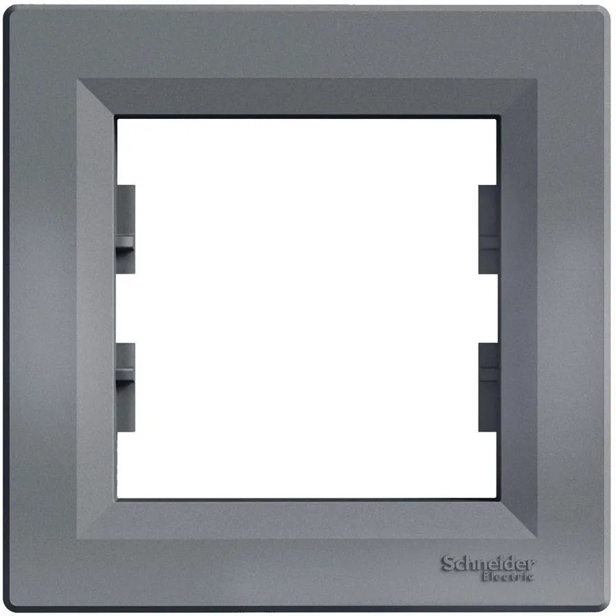 SE Рамка 1х цвят Стомана Asfora  - EPH5800162