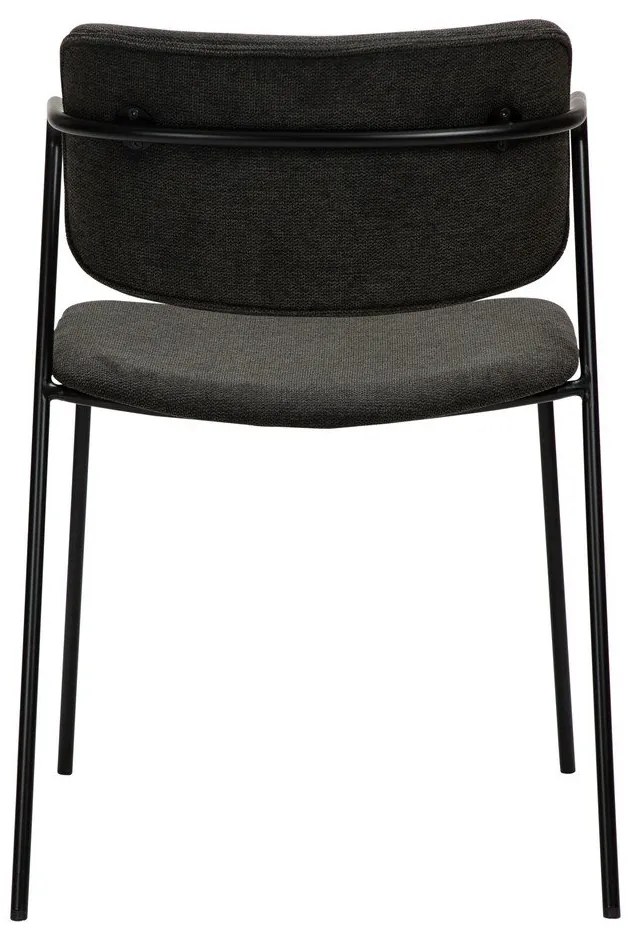 Черен трапезен стол Zed - DAN-FORM Denmark