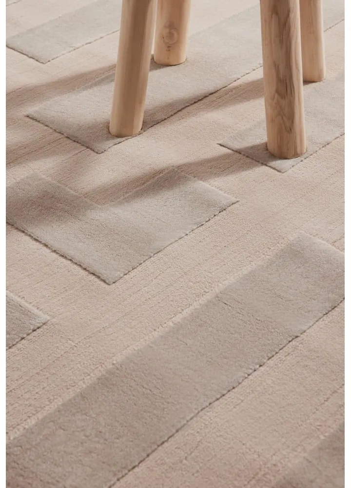 Бежов килим 200x280 cm Perles Onyx – Elle Decoration