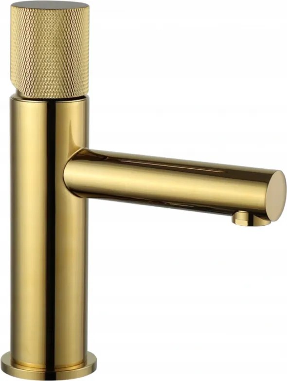 Mexen Elba One смесител за мивка, златен - 74101-50