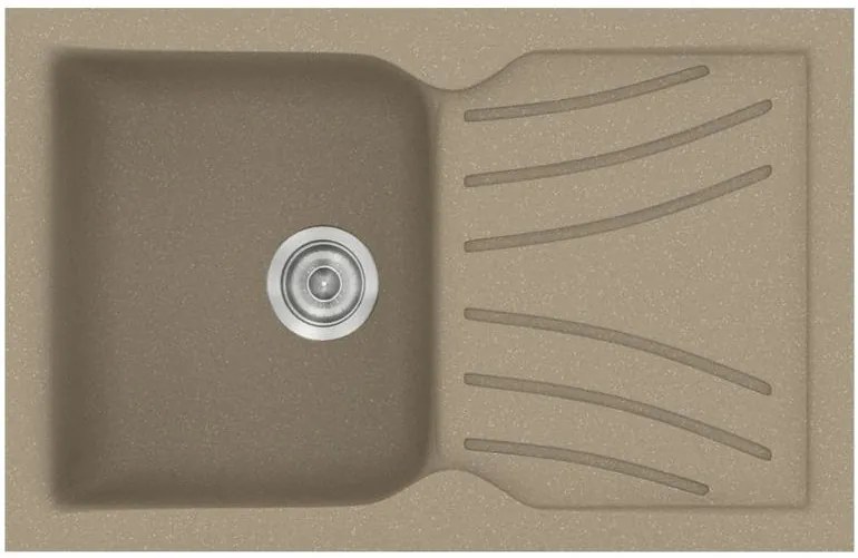 Мивка Sanitec 337-Granite Taupe