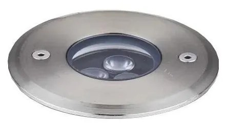 Ideal Lux - LED Лампа за алея FLOOR LED/3W/230V Ø 9 см CRI 90 IP67 хром