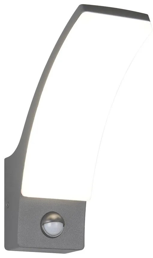 LED стенно външно осветително тяло (височина 22,5 cm) Beja – Trio