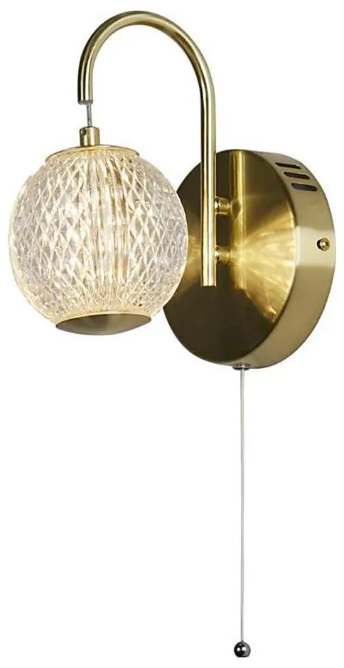 Searchlight 51481SB - LED настенно осветително тяло ALLURE LED/5W/230V