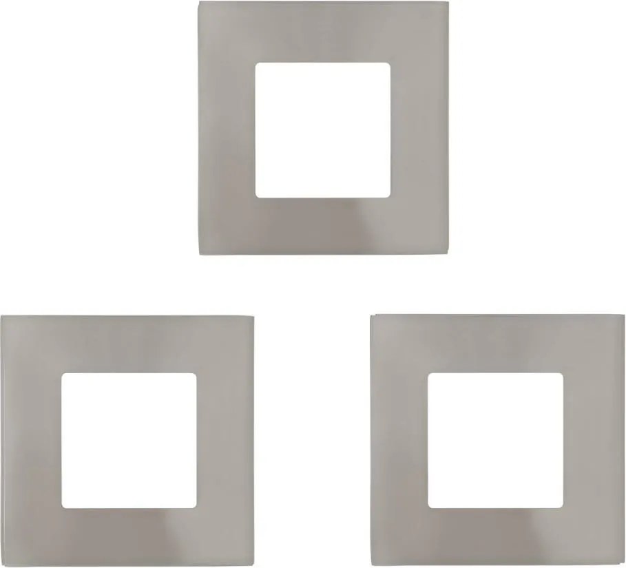 Eglo 94735 - комплект от 3 вградени LED таванни осветителни тела FUEVA LED/2,7W/230V