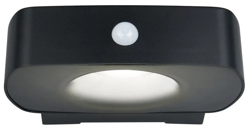 LED стенно външно осветително тяло със соларен панел (височина 6 cm) Bilbao – Trio