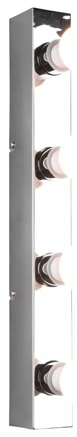 Стенна лампа в лъскаво-сребрист цвят Theatro - Trio