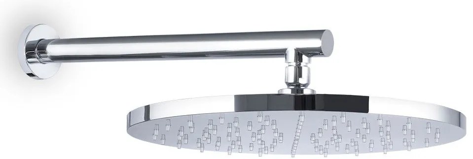 Кръгла душ глава Almar с кръгла скоба за стена Eurorama