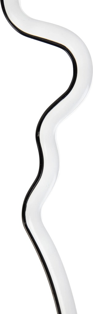 Коледен неон градински прожектор бял снежен човек с LED и таймер IP44 - Fura