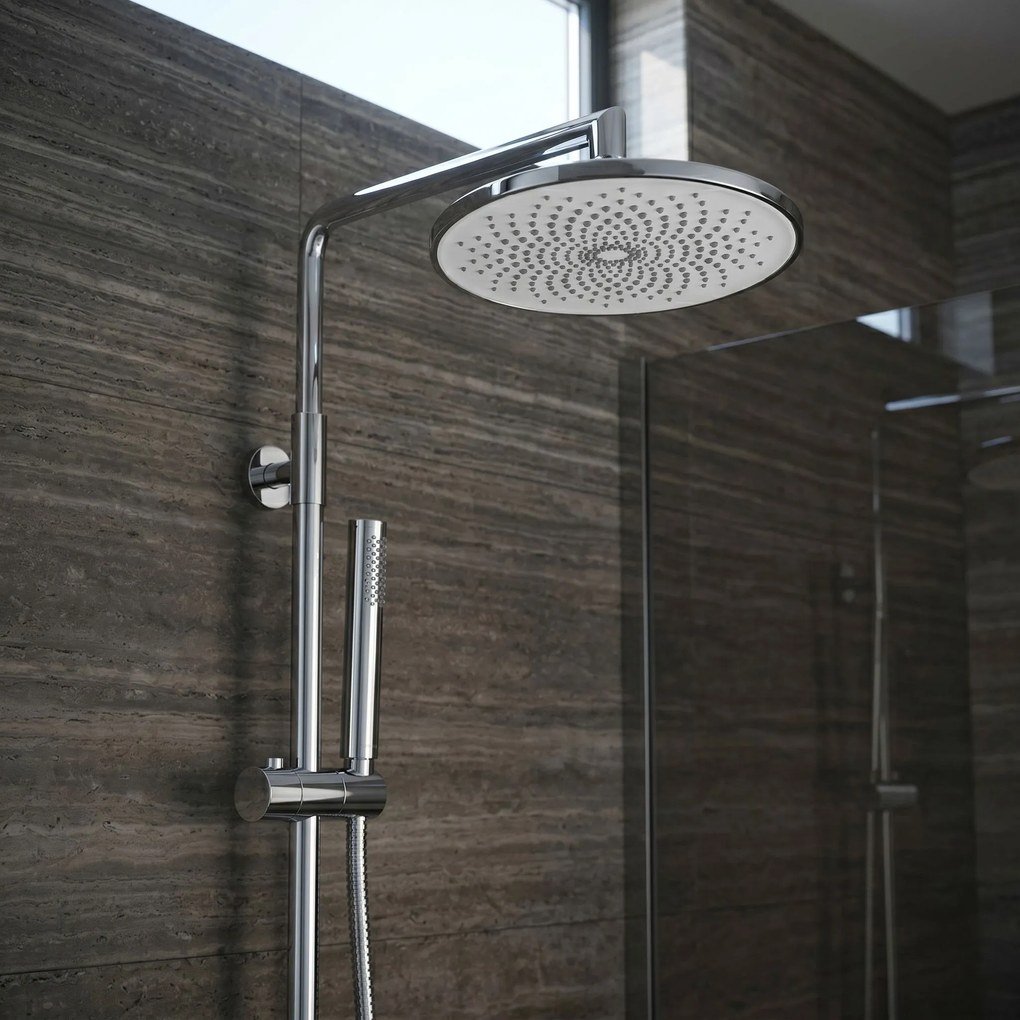 Кръгла душ глава REA JS-021 Chrome