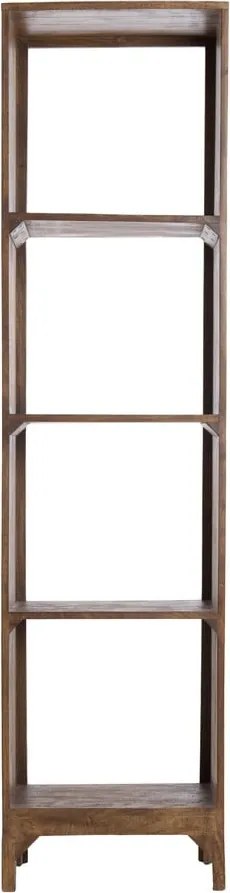 Библиотека от масивно манго в естествен цвят 48x190 cm Sondrio – Light &amp; Living