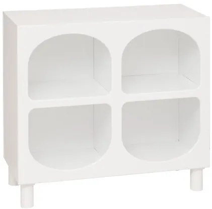 Детски скрин atmosphera Tara, 4 отделения, MDF, Бял