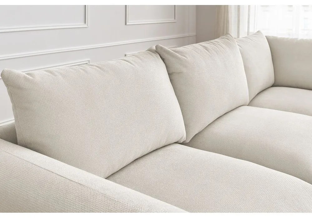 Кремав ъглов диван Ernest – Bobochic Paris