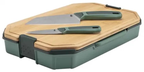 Gerber - Комплект дъски за рязане и ножове за къмпинг ComplEAT, 6 части