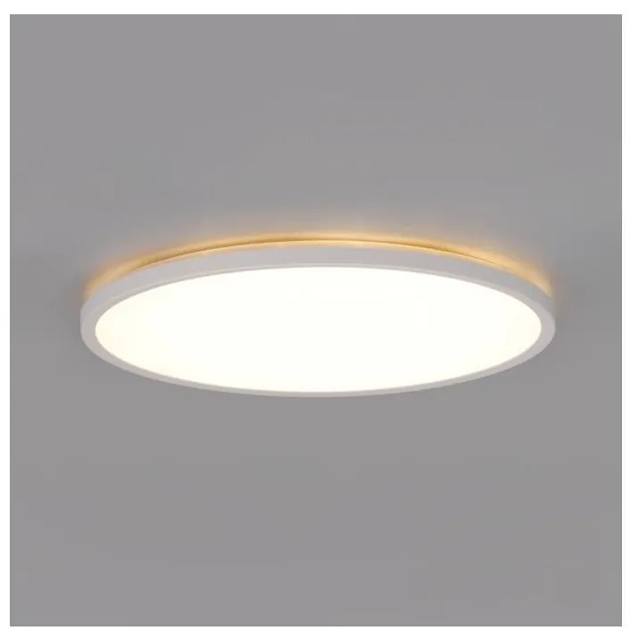 LED осветително тяло NIVERA LED/24W/230V IP54 Ø30 см бяло с датчик + ДУ