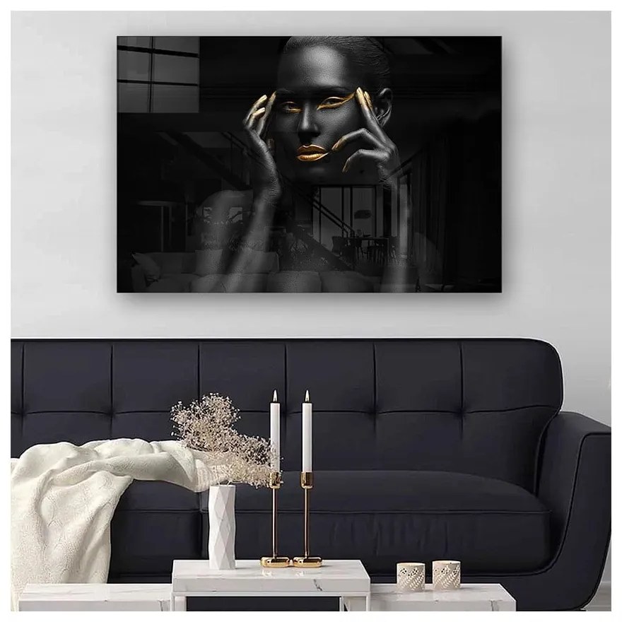 Картина върху стъкло 70x50 cm - Wallity